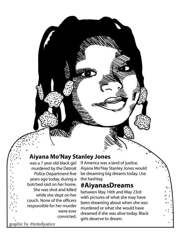 justice4mikebrown:  Aiyana Stanley-JonesJuly 20, 2002 – May 16, 20105 years ago
