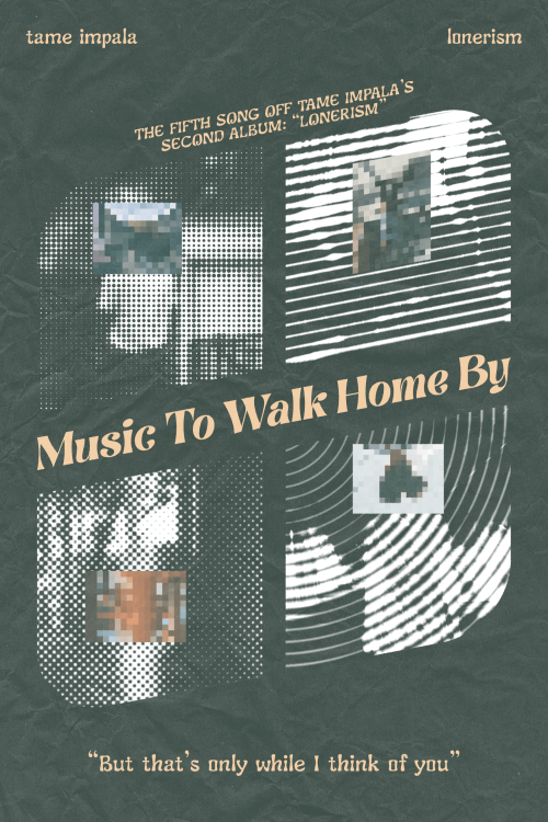 thyliodesign:  Music To Walk Home By