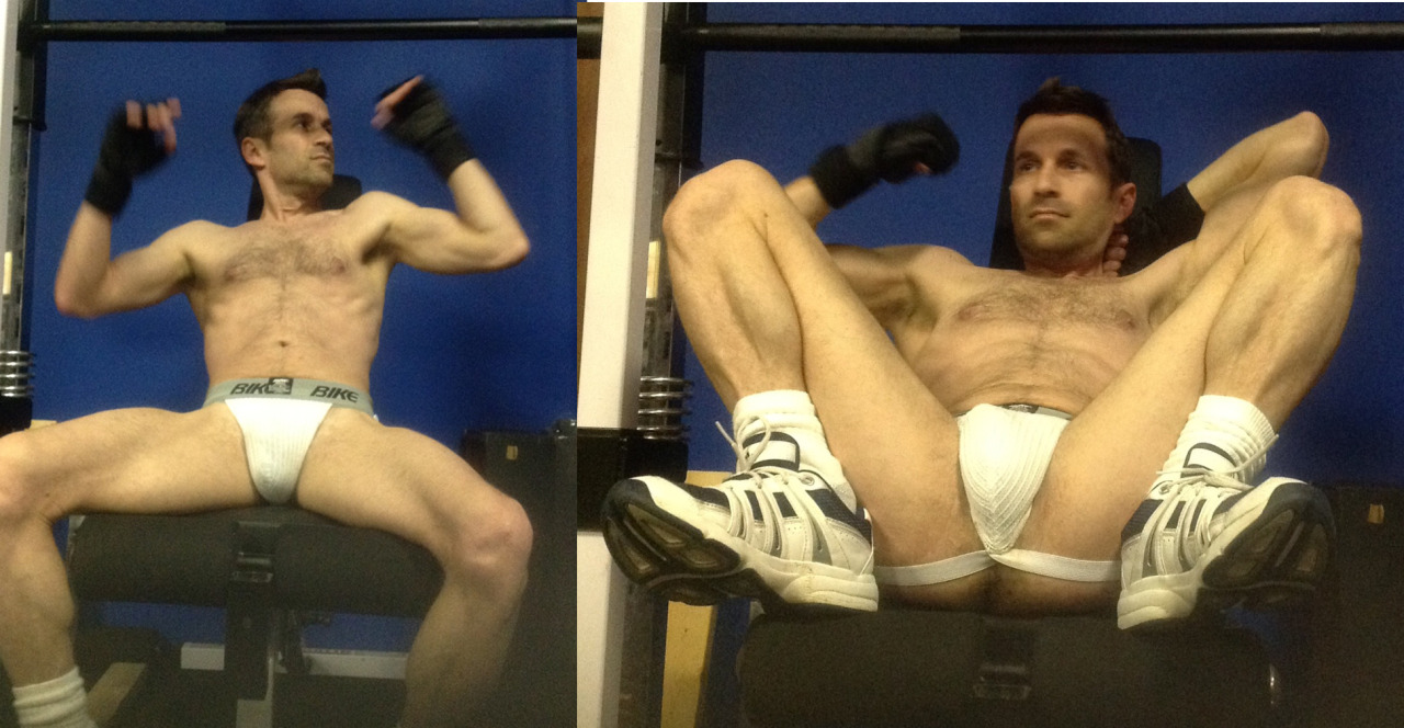 seanstormxxx:  FAN FOTO SPREAD #16: THE WORKOUT SNIFF FROM ANONYMOUS: “Hey request