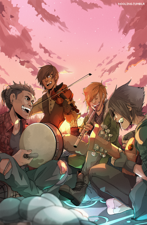 nooling:  Submission for ffxv music zine   In which i expose myself as a massive Irish music ne
