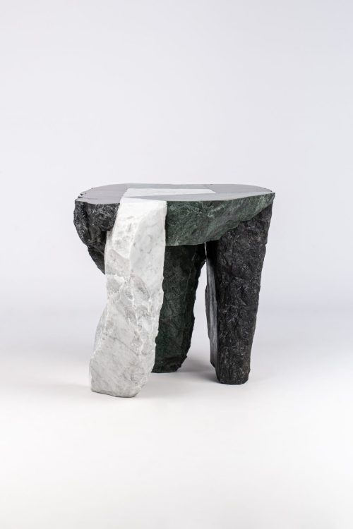 “Miscellaneous” Side table,Chiara Pellican and Edoardo Giammarioli (Millim Studio),Dimensions: Varia