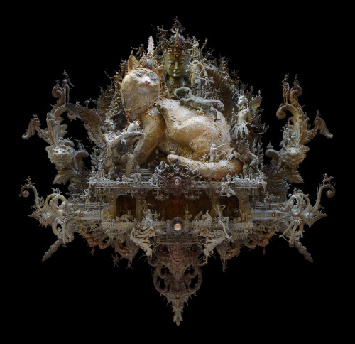 Kris Kuksi, New Works.Two new sculptures by artist Kris Kuksi,...