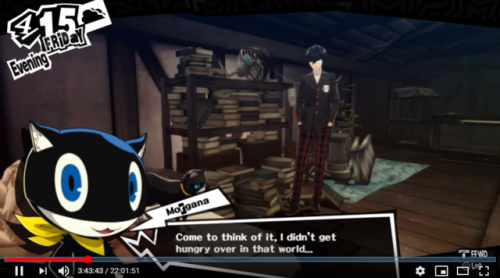 Persona 5 is a consistent and well written game(EDIT: added one more picture, 100% contradiction rig