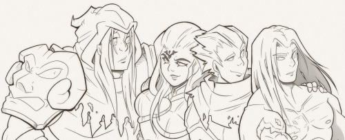 I Need To Doodle The Siblings Together More. (Art W.I.P)