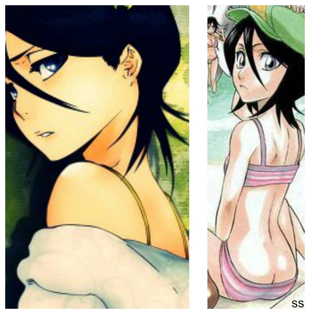 sarisama:  sarisama:  ruukkii:  Kubo really likes Rukia’s back.    She’s always