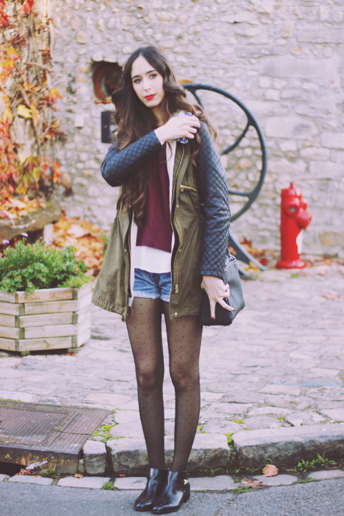 Parka (by María Rubio) Fashionmylegs- Daily fashion from around the web