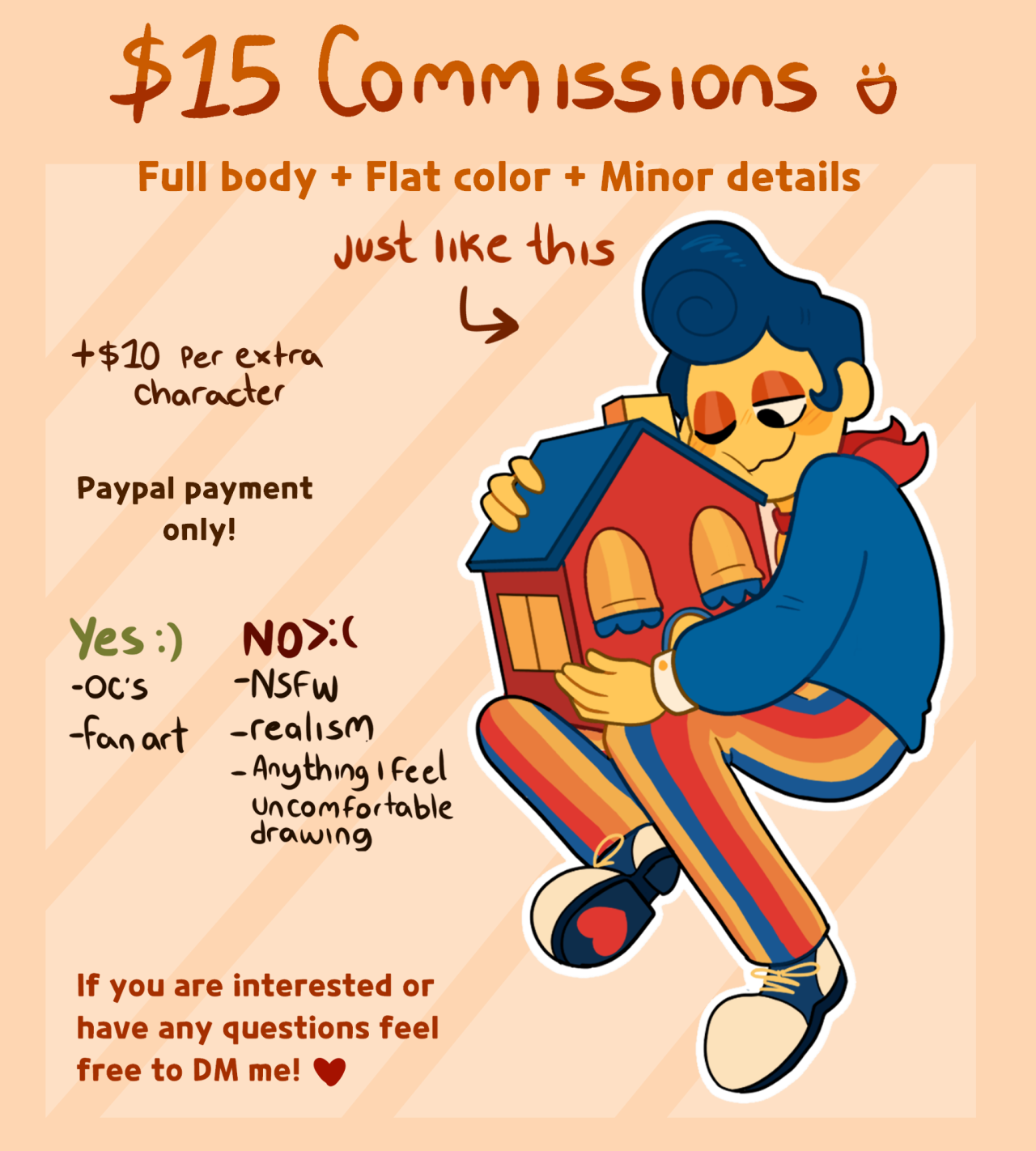 Commissions are open! — PLEASE DO NOT REPOST MY ARTWORK Who else is