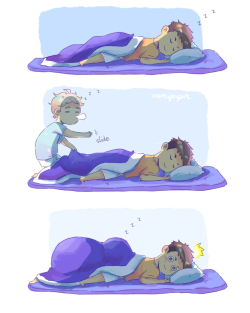 montybyart:  Daisuga Week Day 1- The single dad’s club / sleepwalking 