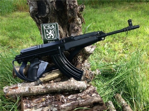 gunrunnerhell:  Vz.58 A rifle that very much looks like the famed Kalashinov series but aside from caliber, they share very little in common. The magazine is also proprietary to the Vz.58; normal AK mags will not work. All Vz.58’s have a milled receiver