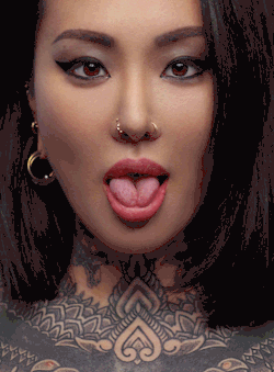 thechristiansaint: Split Tongue GIF of the