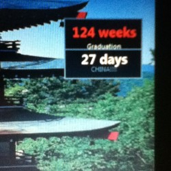 Less Than A Mont To Go! Holy Fuck! #Studyabroad #Countdown #Getpumped