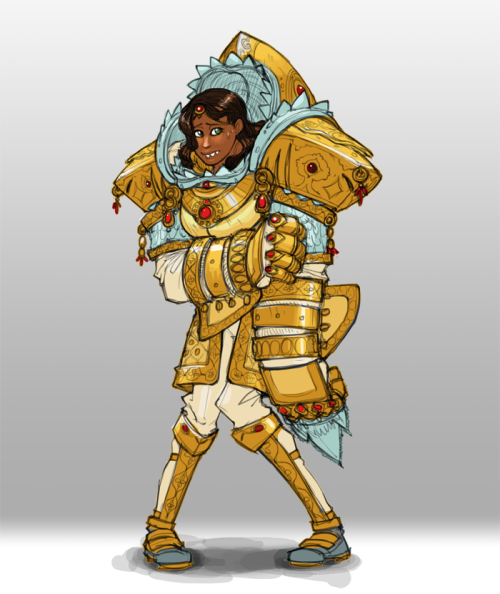 dogbomber:Let’s Draw: Lady KnightsCompiled them all into a photoset. The prompts, respectively:1) Fi