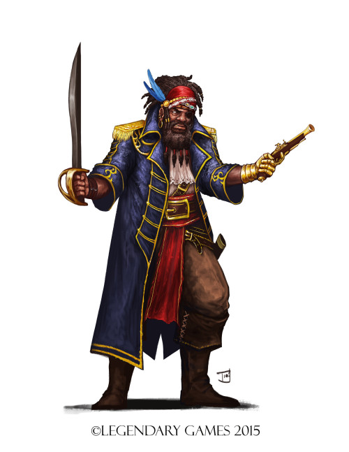 The Golden Pirate by Dio Mahesa.