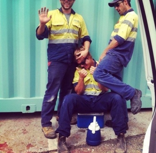aussiesteelcaps: Apprenticeships can be rough. ;-)