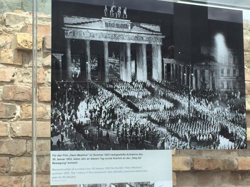 Brandenburg Gate Through The Ages (?) 1. Napoleon Thru The Gate (Deutsches Historisches Museum) 2. Gate