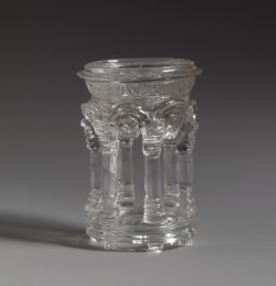 Met-Medieval-Art: Rock Crystal Dish In The Form Of A Temple, Metropolitan Museum