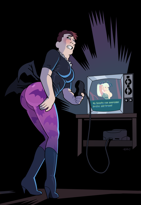 You gotta be careful when playing video games late at night!Finished in the stream
