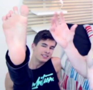 Kian Lawley’s Feet