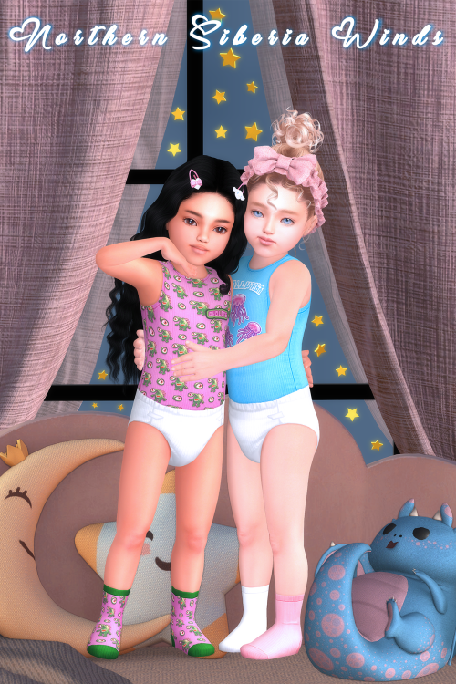 northernsiberiawinds:  SWEET DREAMS COLLECTION ⭐SKIN FOR TODDLERS N1 20  from light to dark ton