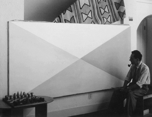 magictransistor:  Man Ray. Self Portrait at Duchamp’s Studio. 1919. 