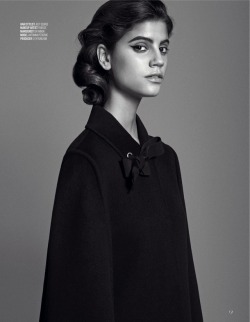 thesocietynyc:Antonina Petkovic for the Vogue