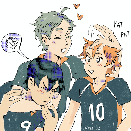 kameiroz:sugawara and his eternal babies