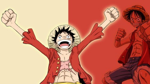 karogrint:  Luffy. Antes y Después. 3D2Y ♥