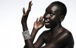 sixv:Alek Wek by Warwick Saint.