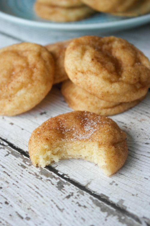 therecipepantry:Soft and Thick Snickerdoodle Cookies