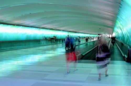 decayist:  Visions of the US nr 4: Detroit Airport, by G*C* on Flickr.  