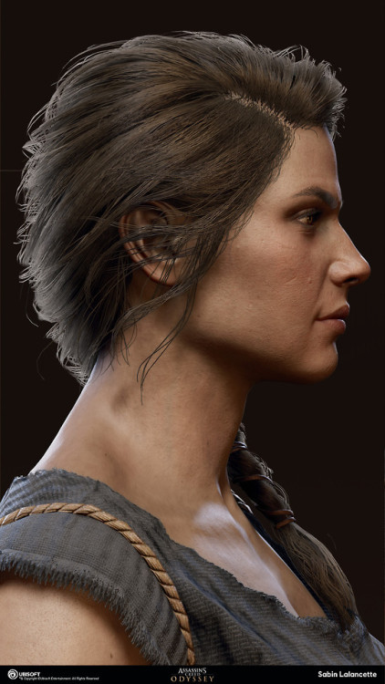 badasserywomen: Kassandra why you so damn perfect.    Sabin Lalancette - https://www.artstation.com/binet 