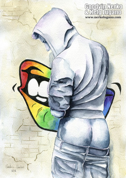 gay-erotic-art:  men-in-art:  GraffitiGoodvin