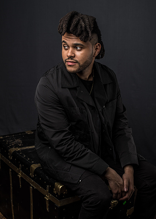 infatuatedbythefamestatus:  The Weeknd poses porn pictures