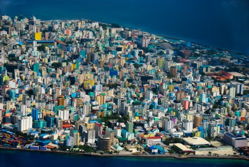 Porn photo sixpenceee:  Malé, the capital city of the