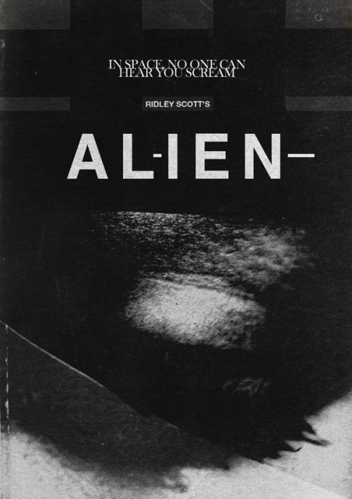 sunrec:  “Ridley Scott’s Alien Film Poster Series” by Midnight Marauder 