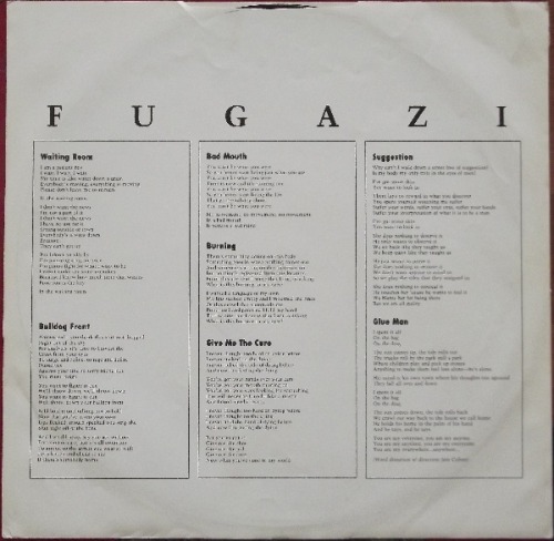 xvinylx: Fugazi - 1988 - Fugazi (Dischord Records) Dischord 30