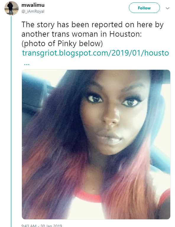 Candice Elease Pinky’s Recovery Fund