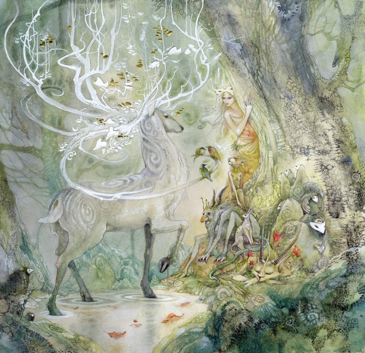 darkbookworm13:  shittybeatnik:  theartofanimation:  Stephanie Pui-Mun Law   #pretty