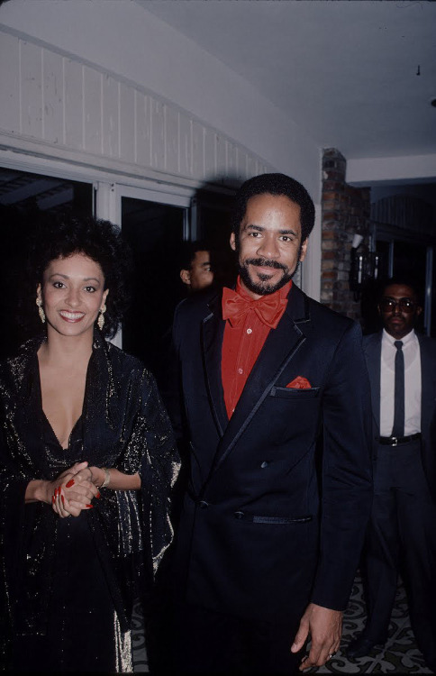 milkandheavysugar:Actors Tim Reid and Daphne Maxwell Reid attend event (1984)