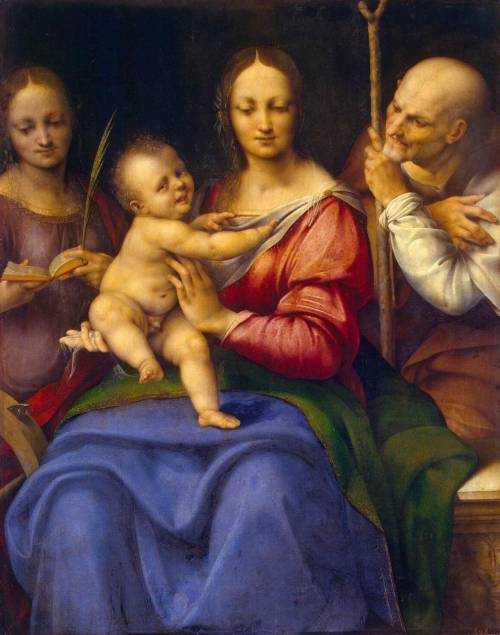 Cesare da Sesto, The Holy Family, c. 1515-20