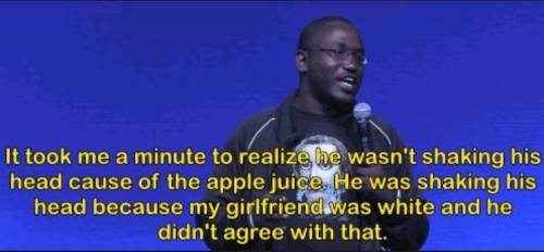 thingstolovefor:    This is the real solution to racism. Apple juice. #Love it! 