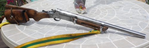cerebralzero:  everythingsks:  The final form of the apocalypse shotgun. The Blunderbuss.  neat concept