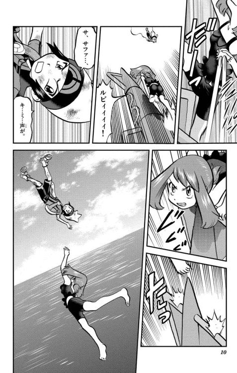 ilovecrt:Sapphire’s voice returns!Translation:Sapphire: Rubyyy!!!Ruby: Sa-Sapphi, you.. your voice.