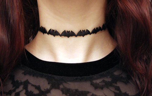 Porn photo somethingmore999:   Ghost Choker Bat Choker