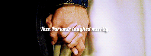 lotr meme - six bro/otp’s (5/6) ↬ Faramir and Éowyn“I do not know what is happening. The reason of m