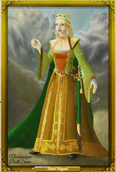 Portraits in Nargothrond, made with paradife-loft.