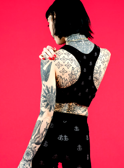paramorefold:   Hannah Sykes for Drop Dead’s Valentine’s Campaign 1/2 ♡ 