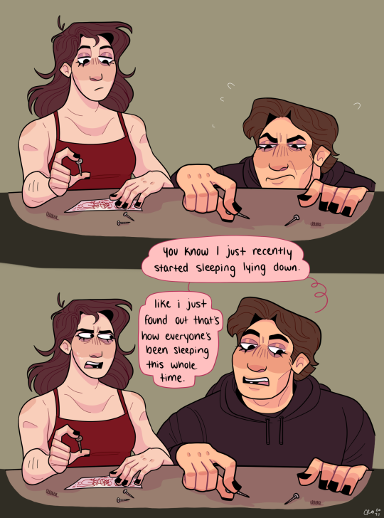 birdswithshoes:it is 100% canon in my brain that hoffman is a captial W all one word Weirdguy