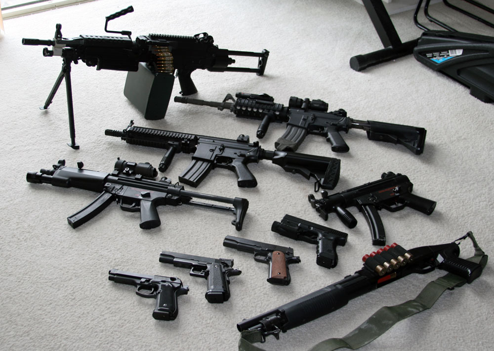 reddinger2014:  wanteddead11:  Legal gun owners, who collect guns as a hobby, are