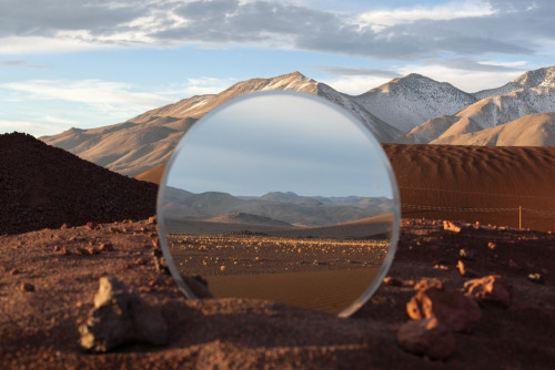 misswallflower:  A Moment’s Reflection by Cody William Smith ”’A Moment’s Reflection’ is my ongoing study of specular, or mirror-like, reflections. My intention is to draw new connections between familiar forms by introducing specular reflections